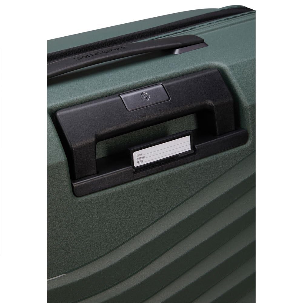 Maleta Expandible Samsonite Intuo Spinner M 69 cm – Capacidad 79/87 L, Color Verde Oliva
