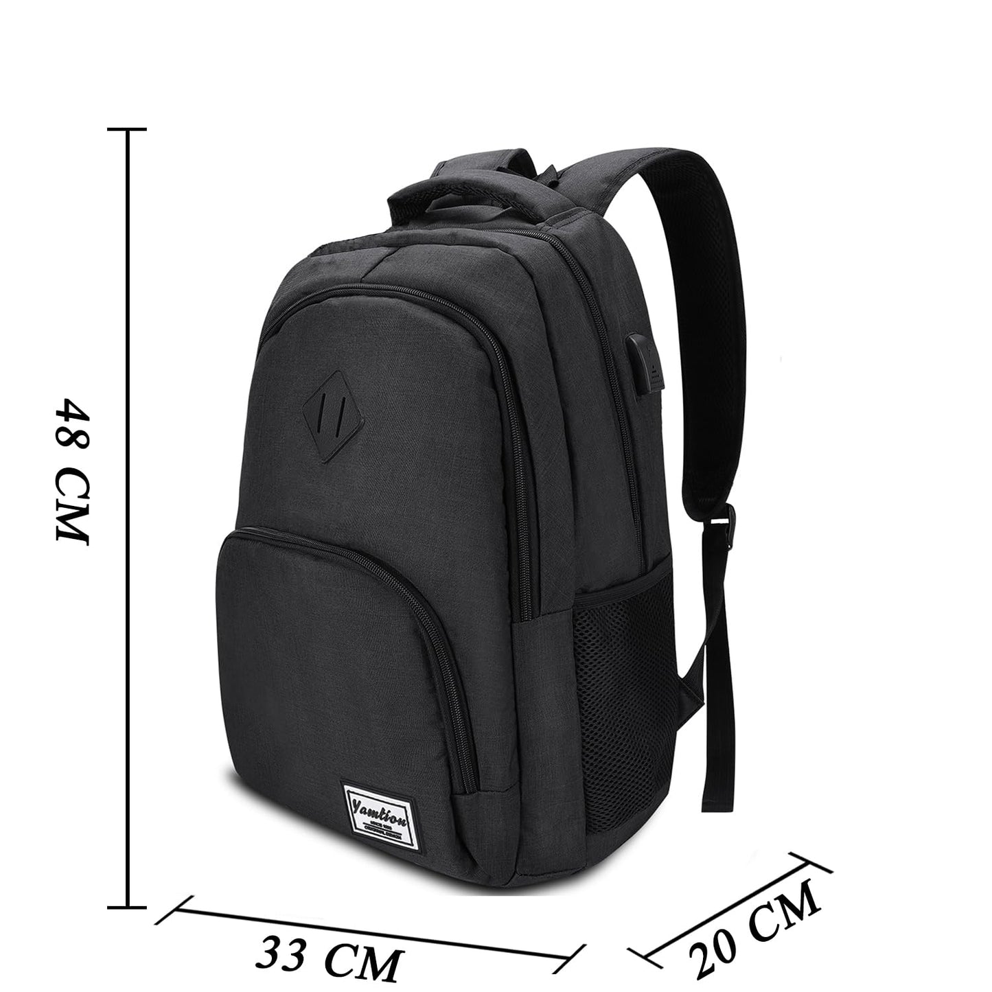 Mochila Escolar YAMTION para Portátil – Ideal para Estudiantes y Profesionales, Unisex