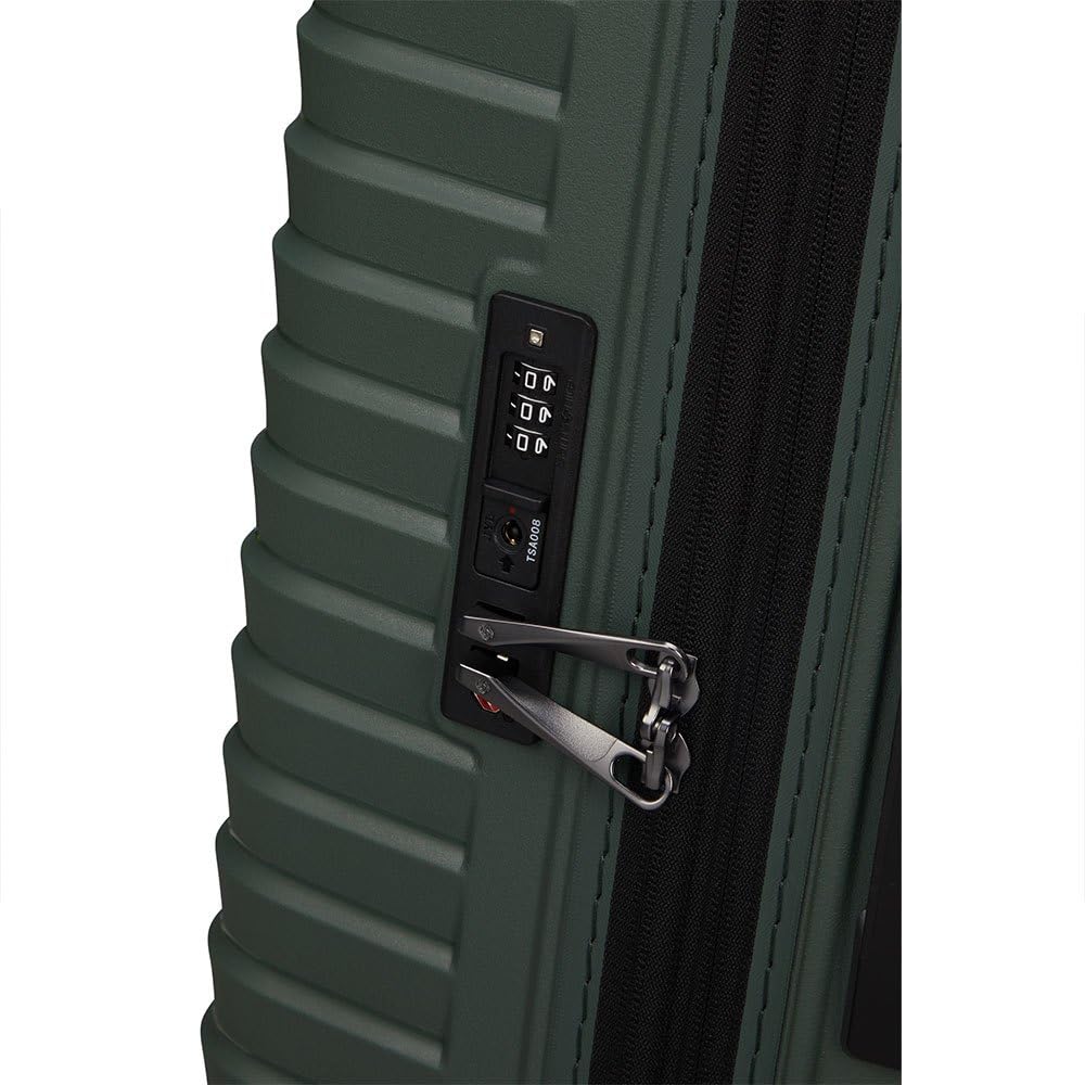Maleta Expandible Samsonite Intuo Spinner M 69 cm – Capacidad 79/87 L, Color Verde Oliva