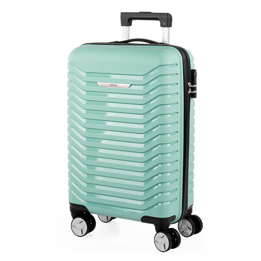 Maleta de Cabina ITACA 55x40x20 cm Rígida y Ligera con Ruedas Trolley – Equipaje de Mano con Candado de Combinación, Color Menta