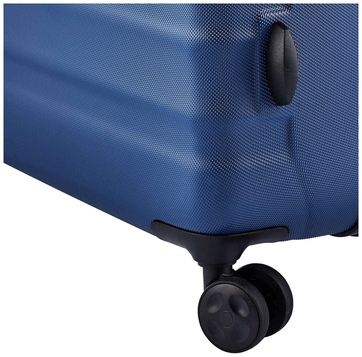 Maleta de Viaje Rígida Amazon Basics Giratoria 78 cm – Grande, Color Azul Marino